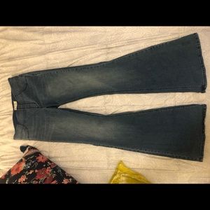 Free People flared/ bell bottom jeans